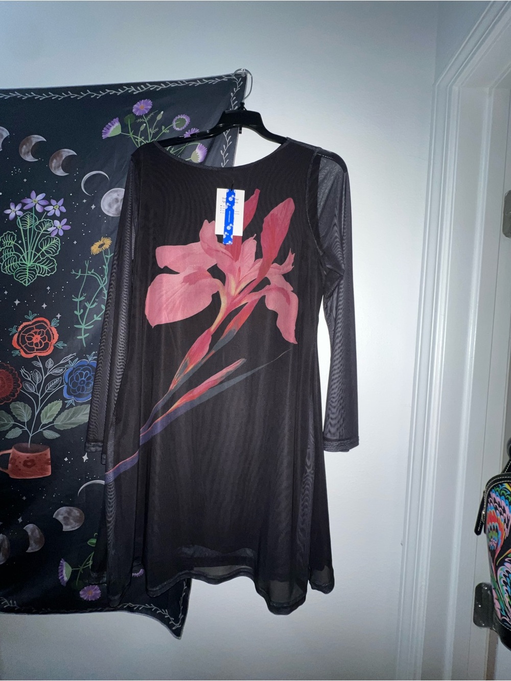 Cider Black Mini Dress